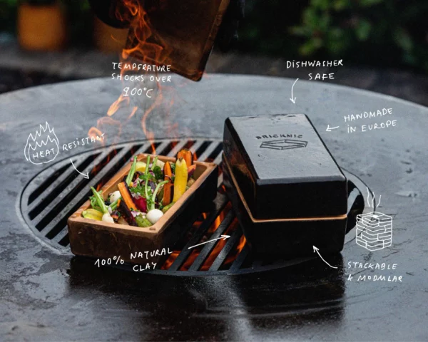 Hotbrick Cooking Bricknic Cooking Brick Natural - Caspero Design